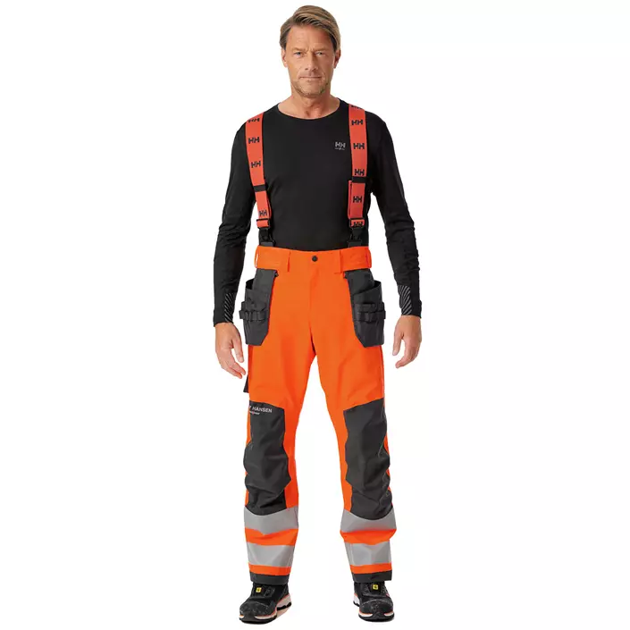 Helly Hansen Alna 2.0 shell trousers, Hi-vis Orange/charcoal, large image number 1