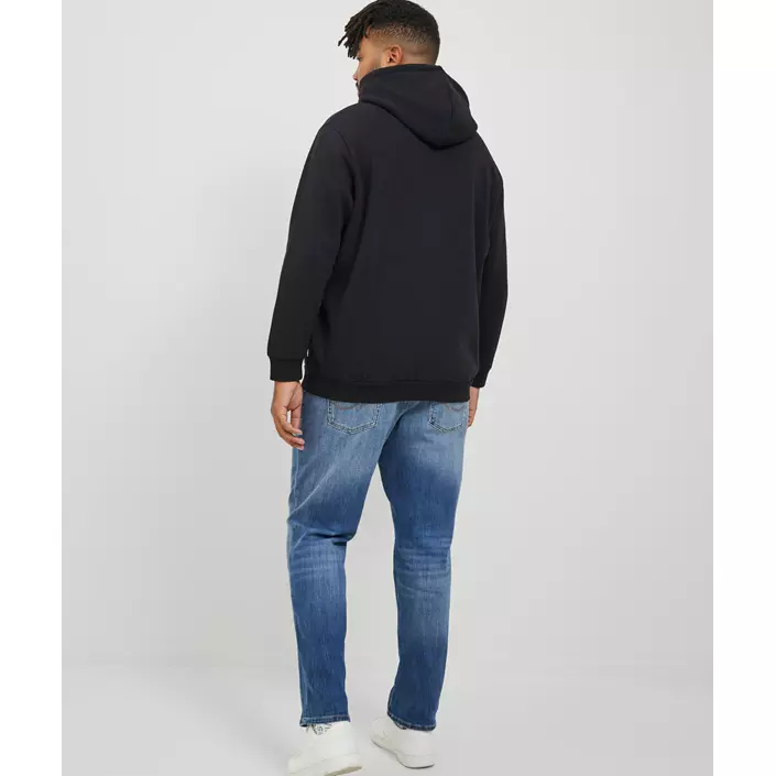 Jack & Jones Plus JJEBRADLEY hettegenser, Black, large image number 6