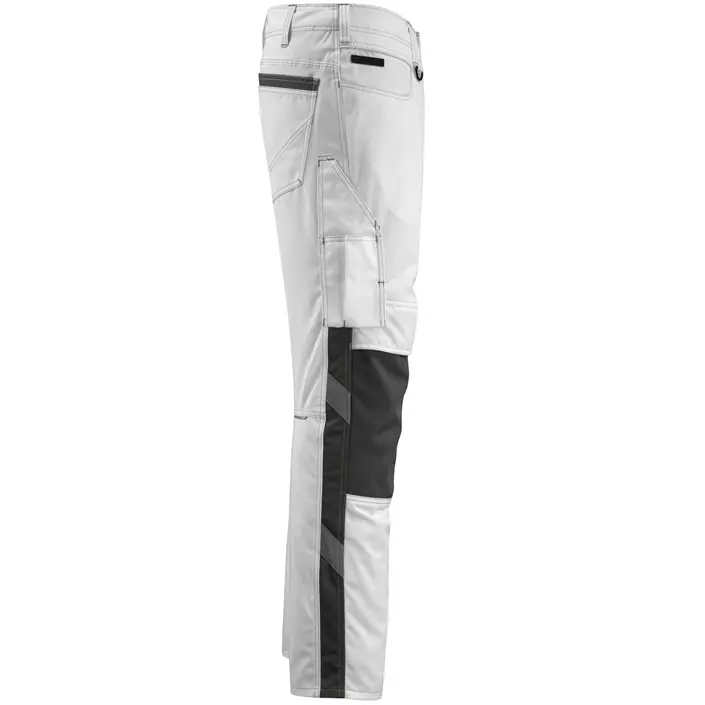 Mascot Unique Mannheim work trousers, light, White/Dark Antracit, large image number 3