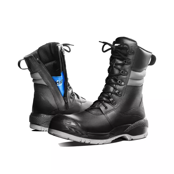 Arbesko 50692 winter safety boots S3, Black, large image number 1