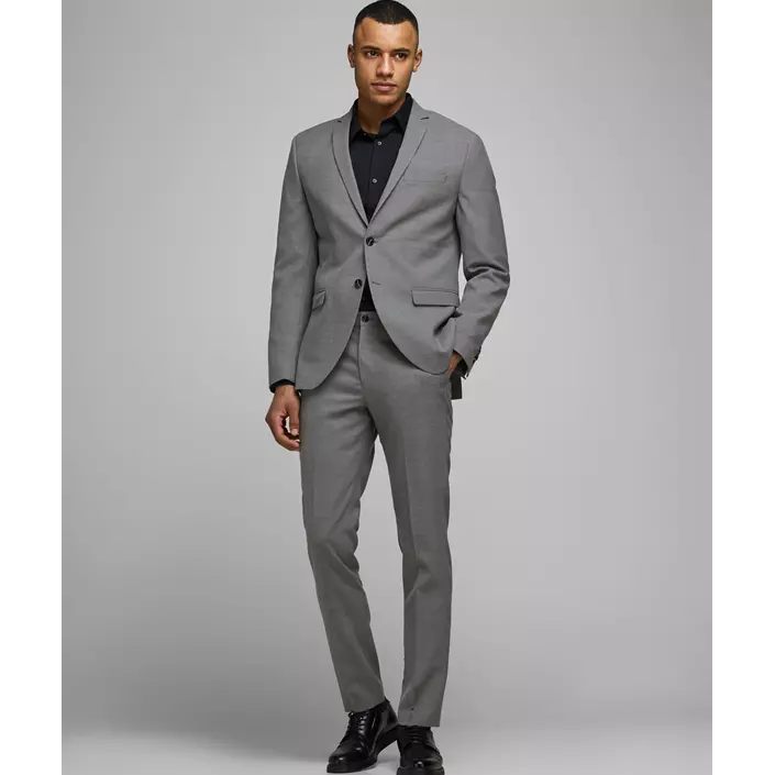 Jack & Jones Premium JPRSOLARIS trousers, Light Grey Melange, large image number 4