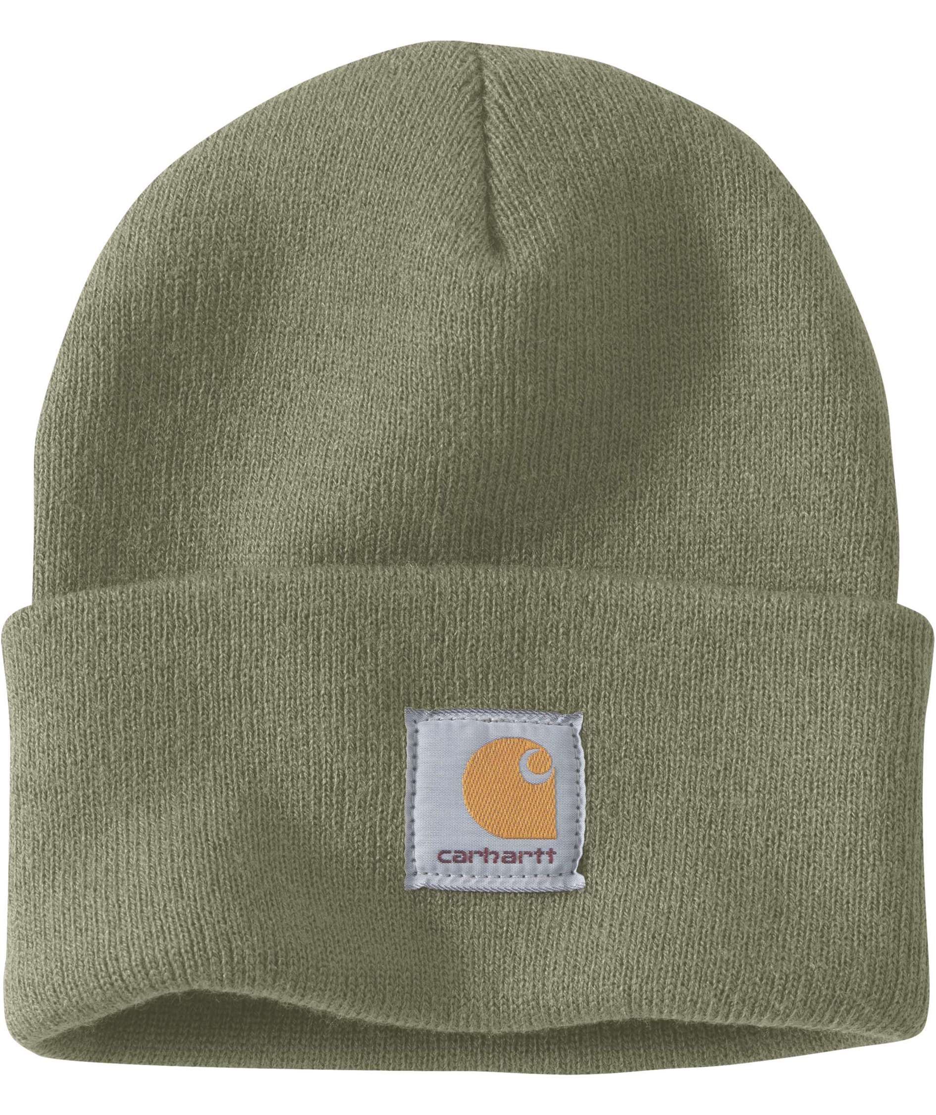 Carhartt Watch stickad m&ouml;ssa, Dusty Olive, Dusty Olive, swatch