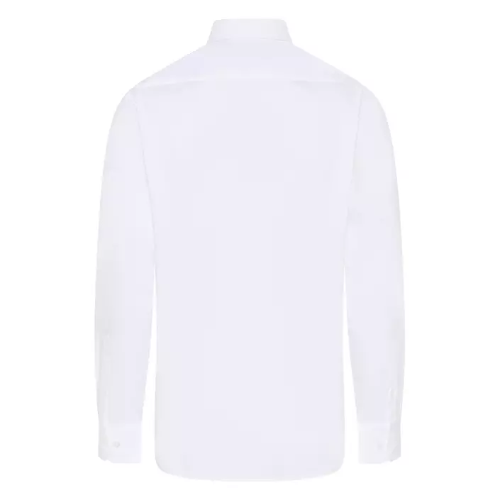 Angli Classic Stretch pilotskjorte, Hvid, large image number 1