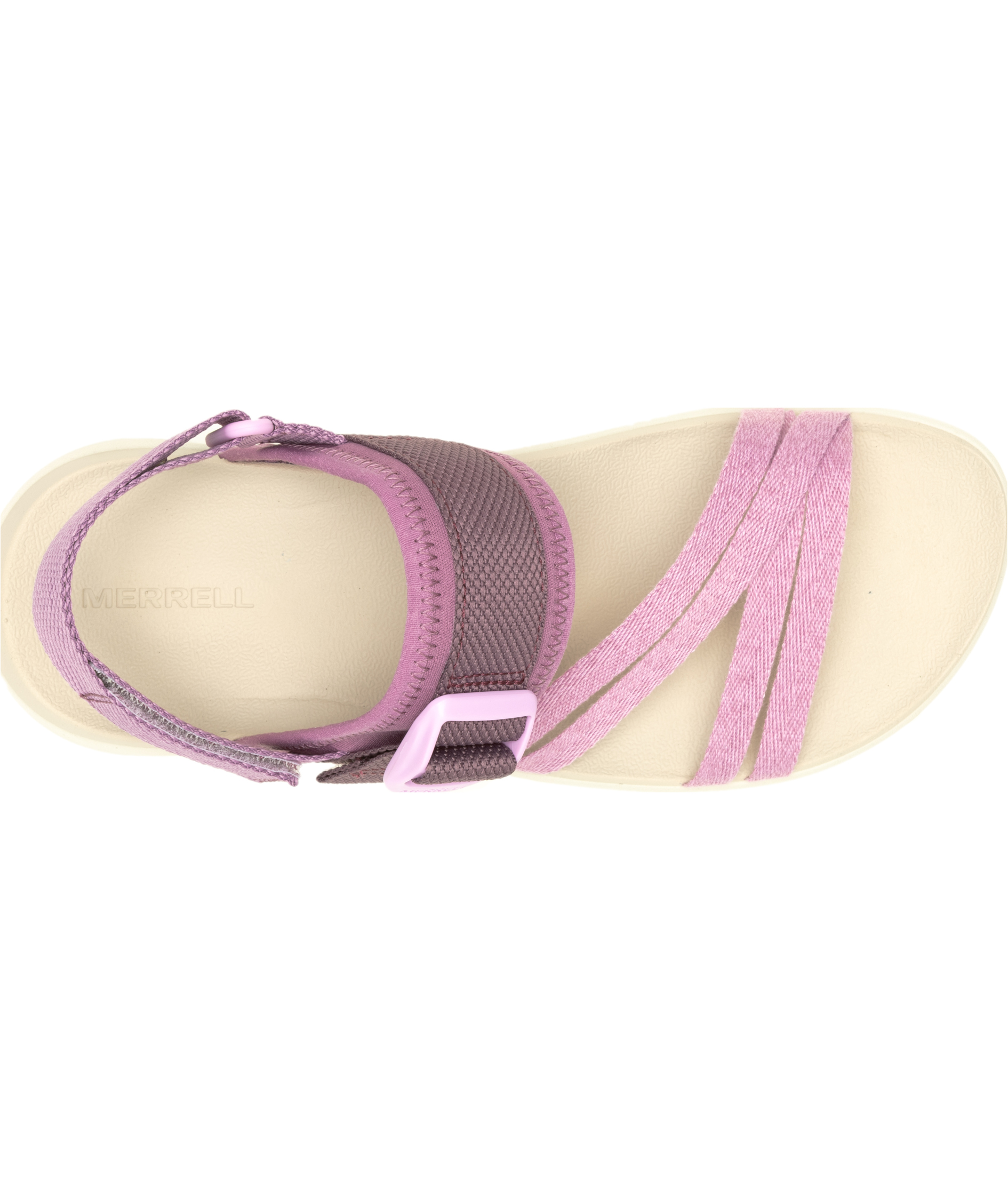 Merrell District 4 Backstrap sandaler dam, Mauve, large image number 3