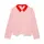 Vero Moda VMALMA langærmet polo T-shirt, Star White/Fiery Red, Star White/Fiery Red, swatch