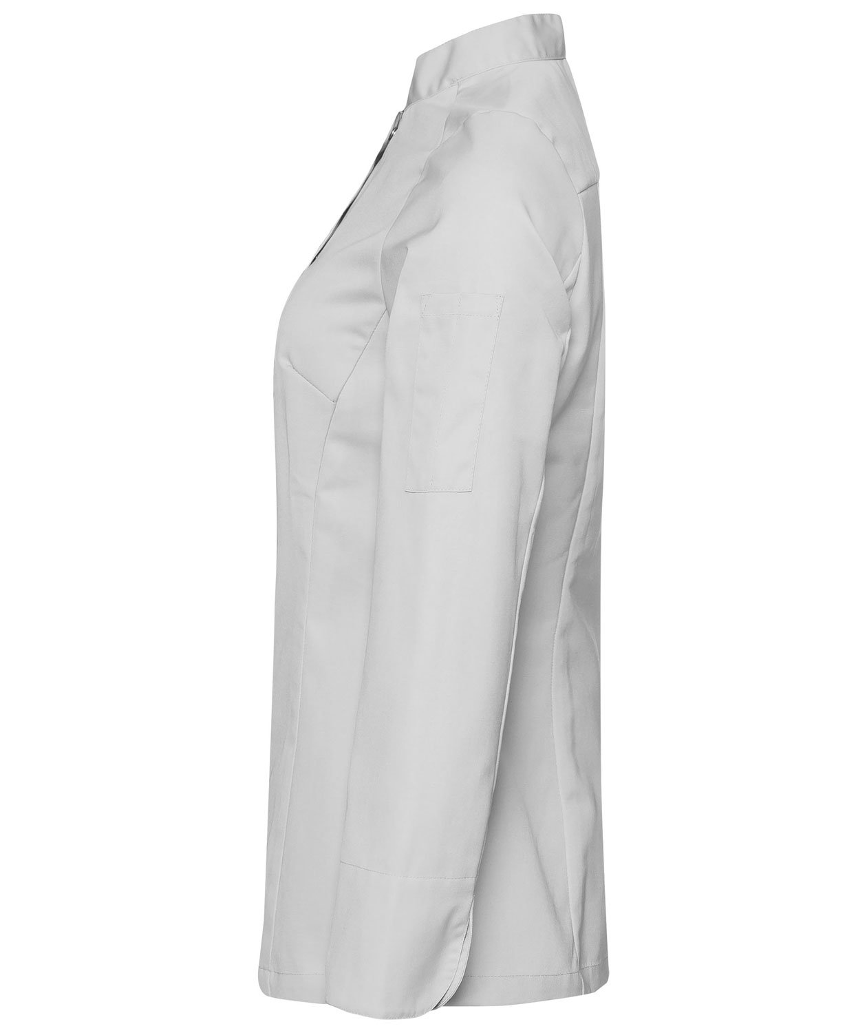 Segers slim fit women's chefs shirt, Light Grey, large image number 3