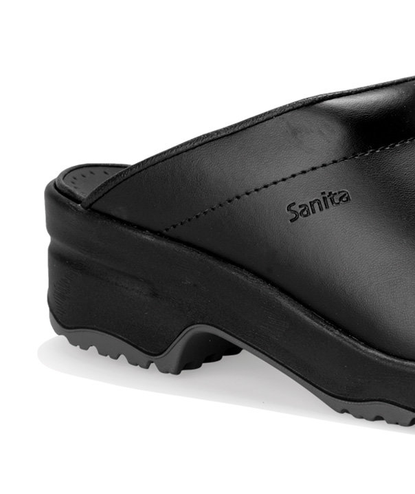 Sanita San Nitril skyddstr&auml;skor utan h&auml;lkappa SB, Svart, Svart, large image number 2