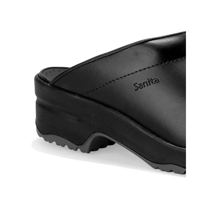 Sanita San Nitril Clogs without heel cover SB, Black, large image number 2