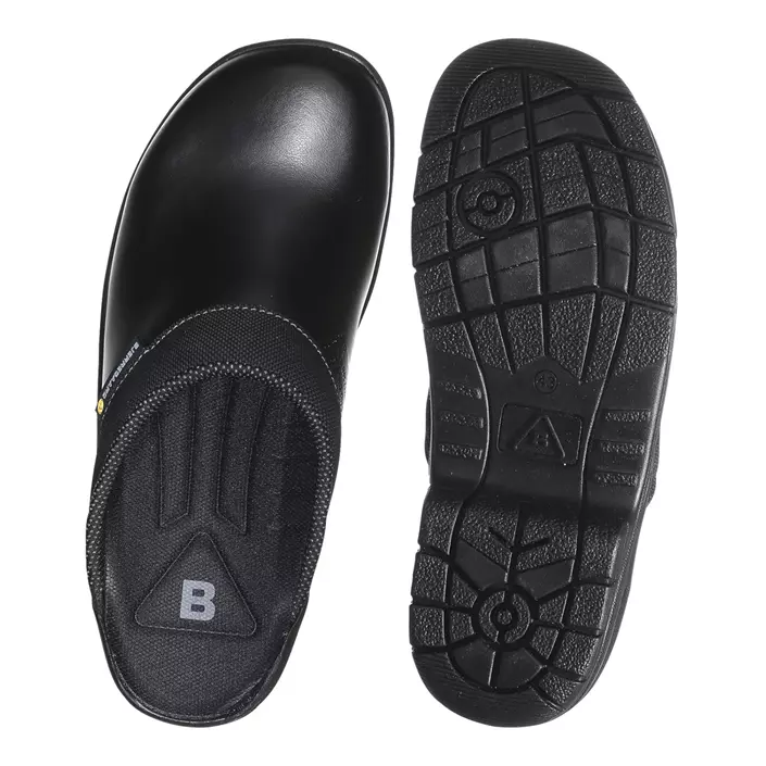 Bjerregaard 5910 clogs without heel cover, Black, large image number 2