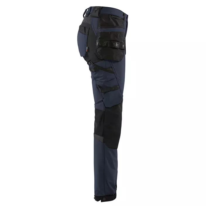 Blåkläder woman's craftsman trousers full stretch, Dark Marine/Black, large image number 1
