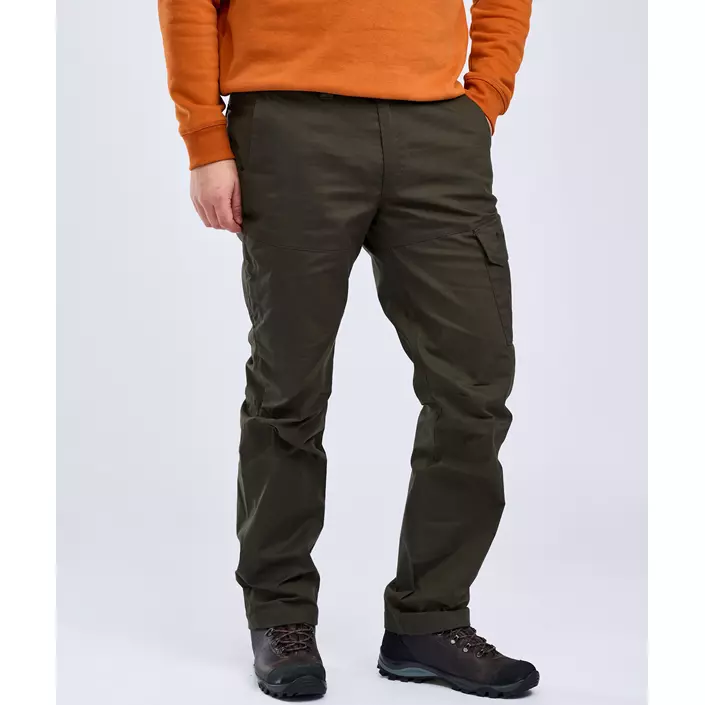 Pinewood Finnveden Outdoor bukser, Moss green, large image number 1