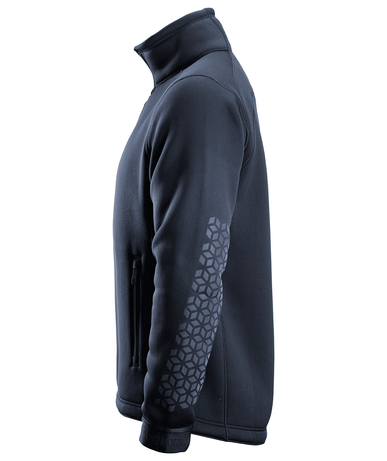 Snickers FlexiWork fleece jacket 8018, Navy, large image number 2