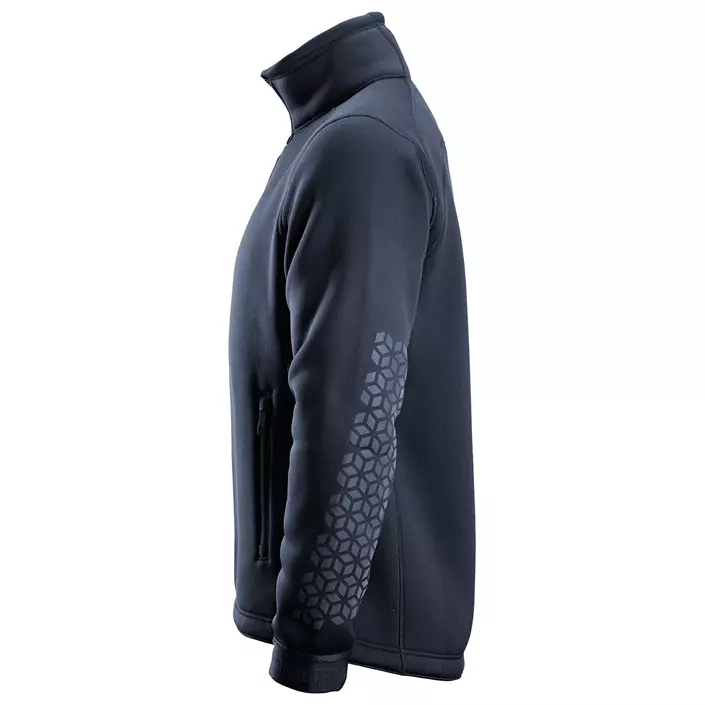 Snickers FlexiWork fleece jacket 8018, Navy, large image number 2
