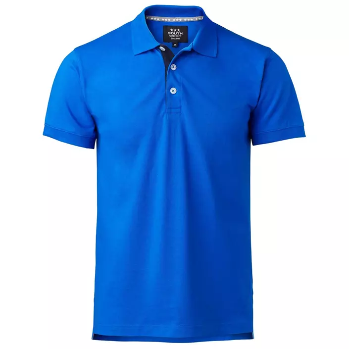 South West Morris polo T-shirt, Koboltblå, large image number 0