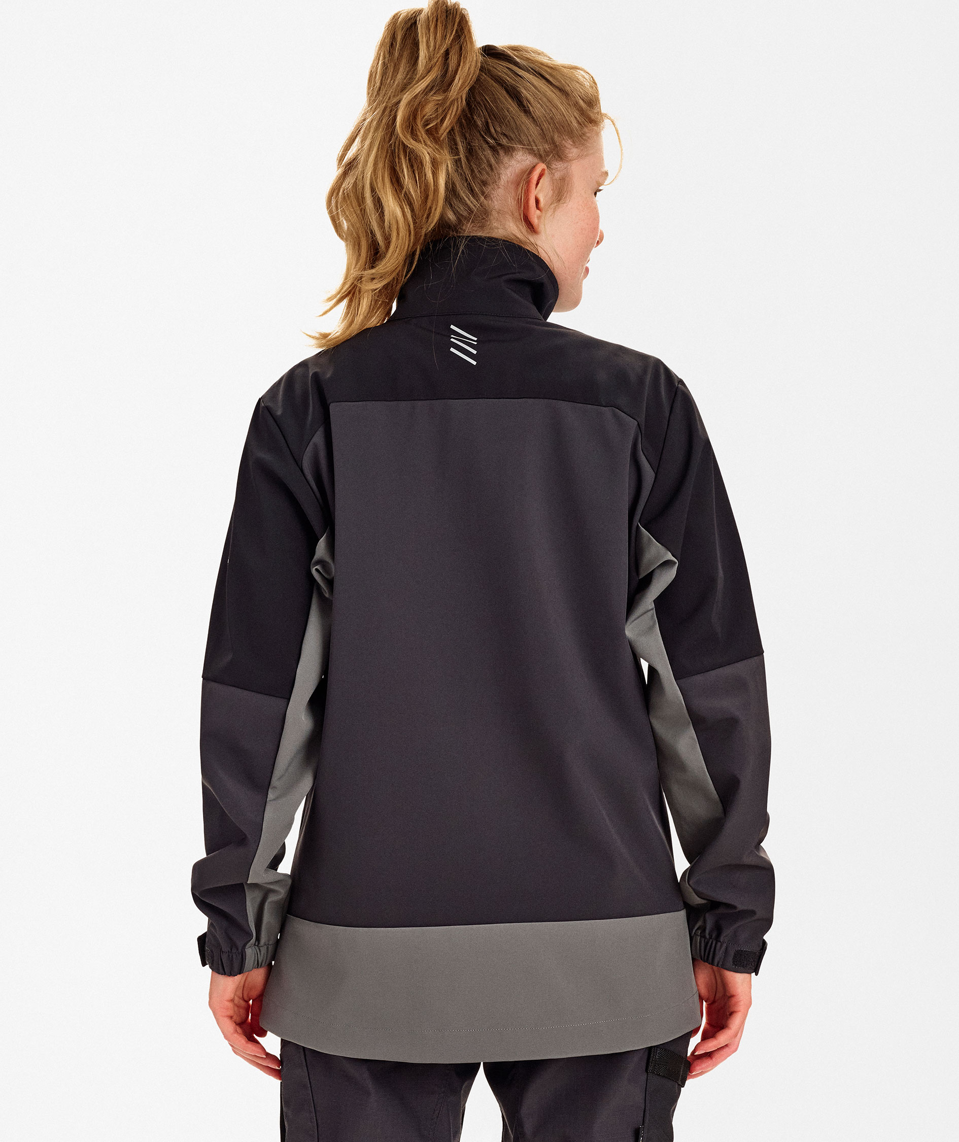 Engel Entire women's softshell jacket, Anthracite Grey/Black, large image number 4
