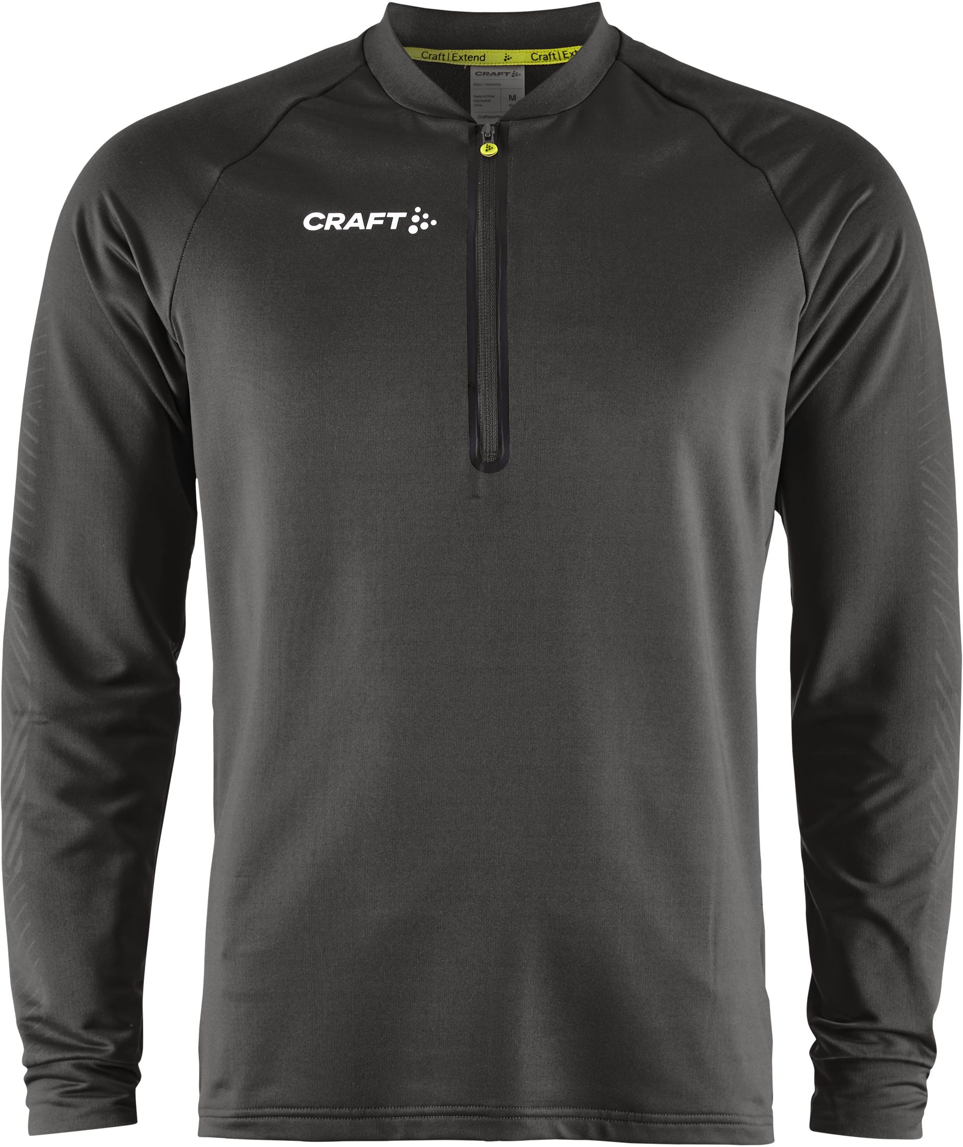Craft Extend halfzip tr&aelig;ningstr&oslash;je, Asphalt, Asphalt, swatch