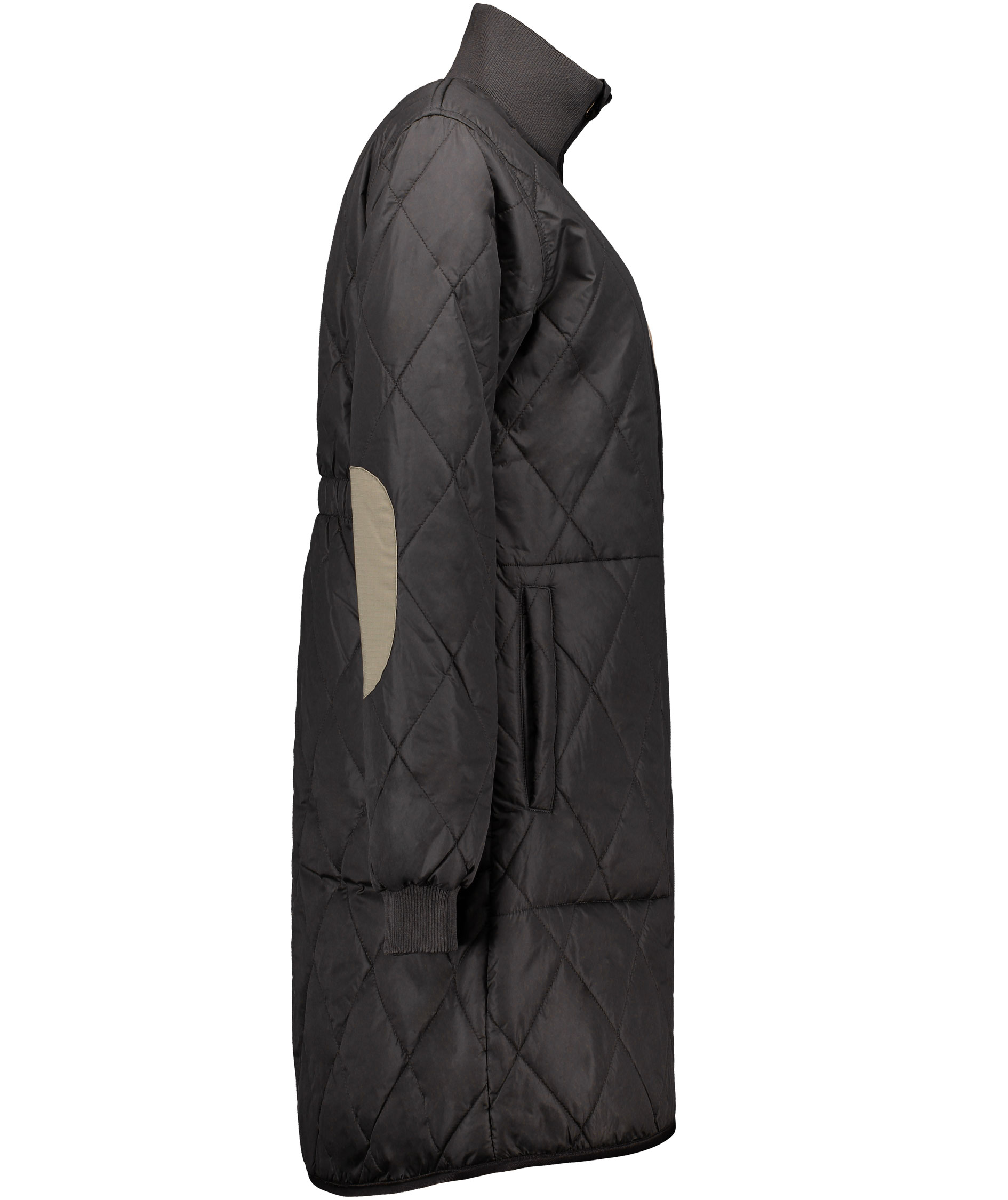 Westborn long women's thermal jacket, Black, large image number 5