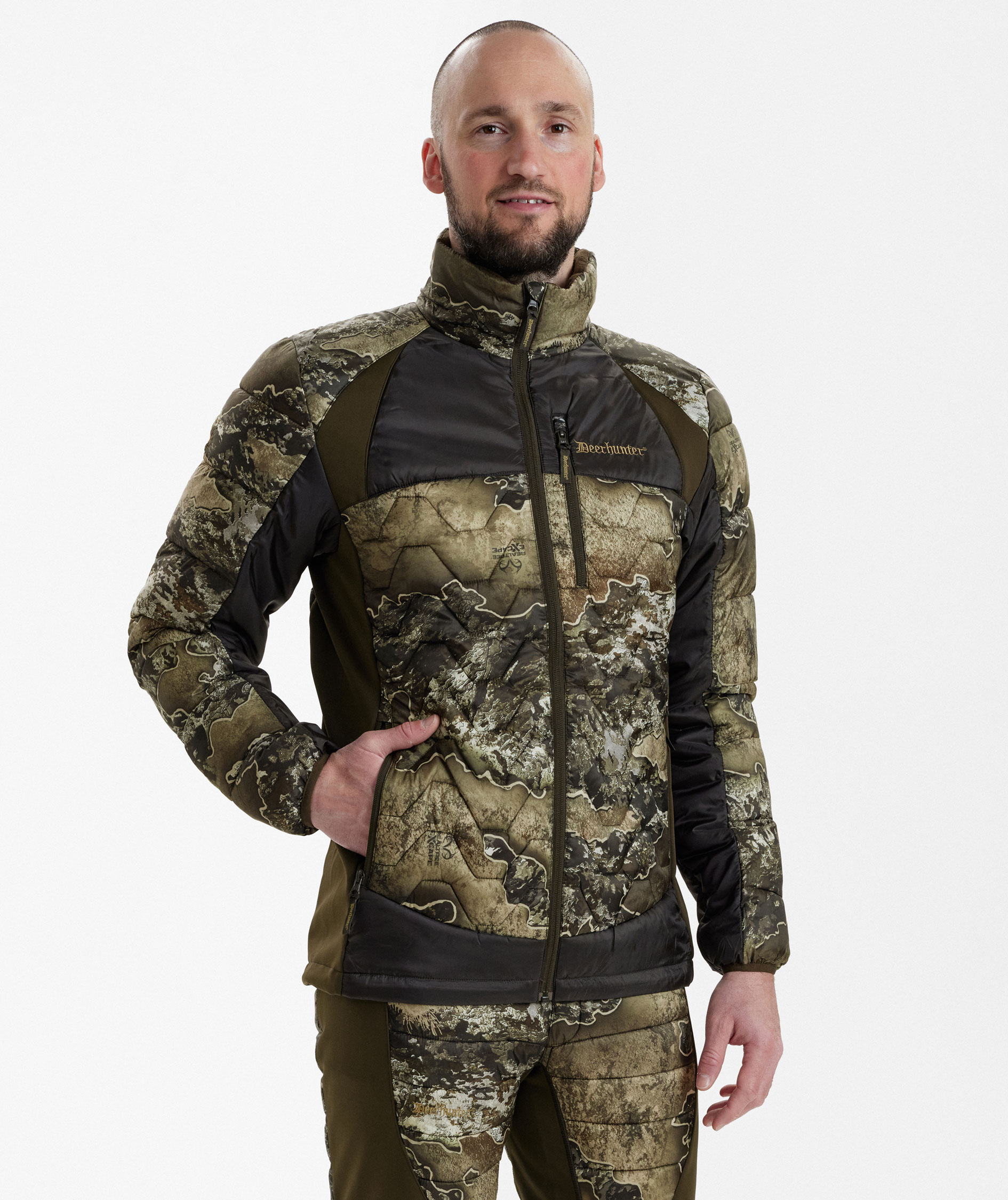 Deerhunter Excape vadderad jacka, Realtree Excape