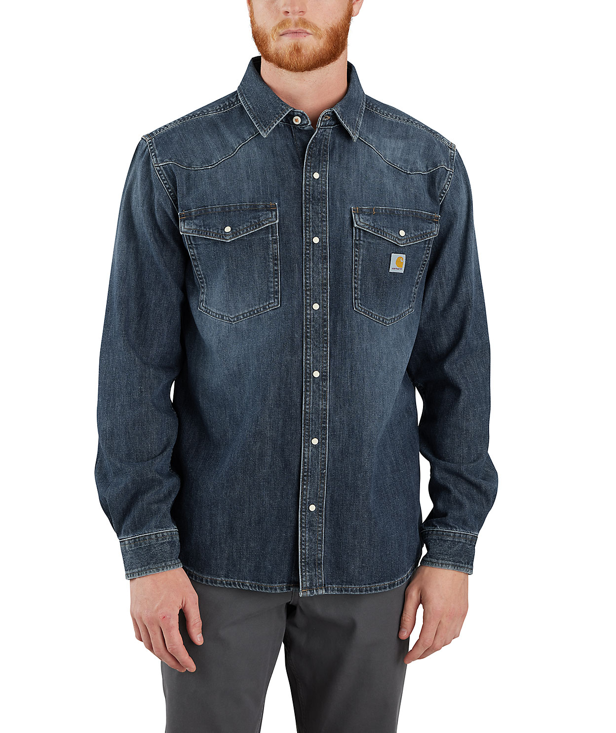 Carhartt denim skjorta