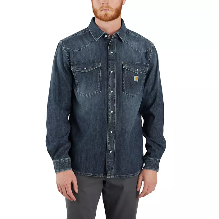 Carhartt denim skjorta, Wyatt, large image number 1