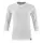 Mascot Crossover Damen T-Shirt mit 3/4-Ärmeln, Weiß, Weiß, swatch