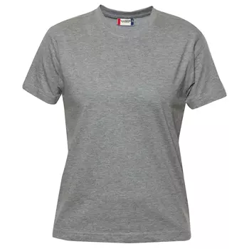 Clique Premium Damen T-Shirt, Grau Melange