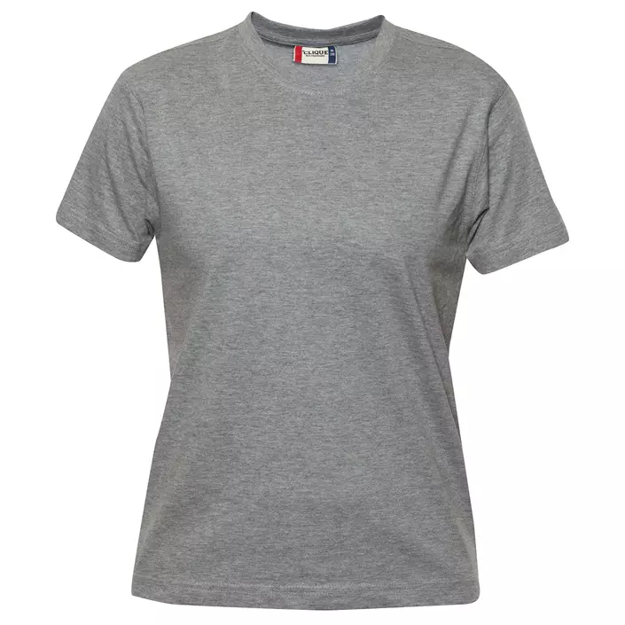 Clique Premium women's T-shirt, Grey Melange, large image number 0