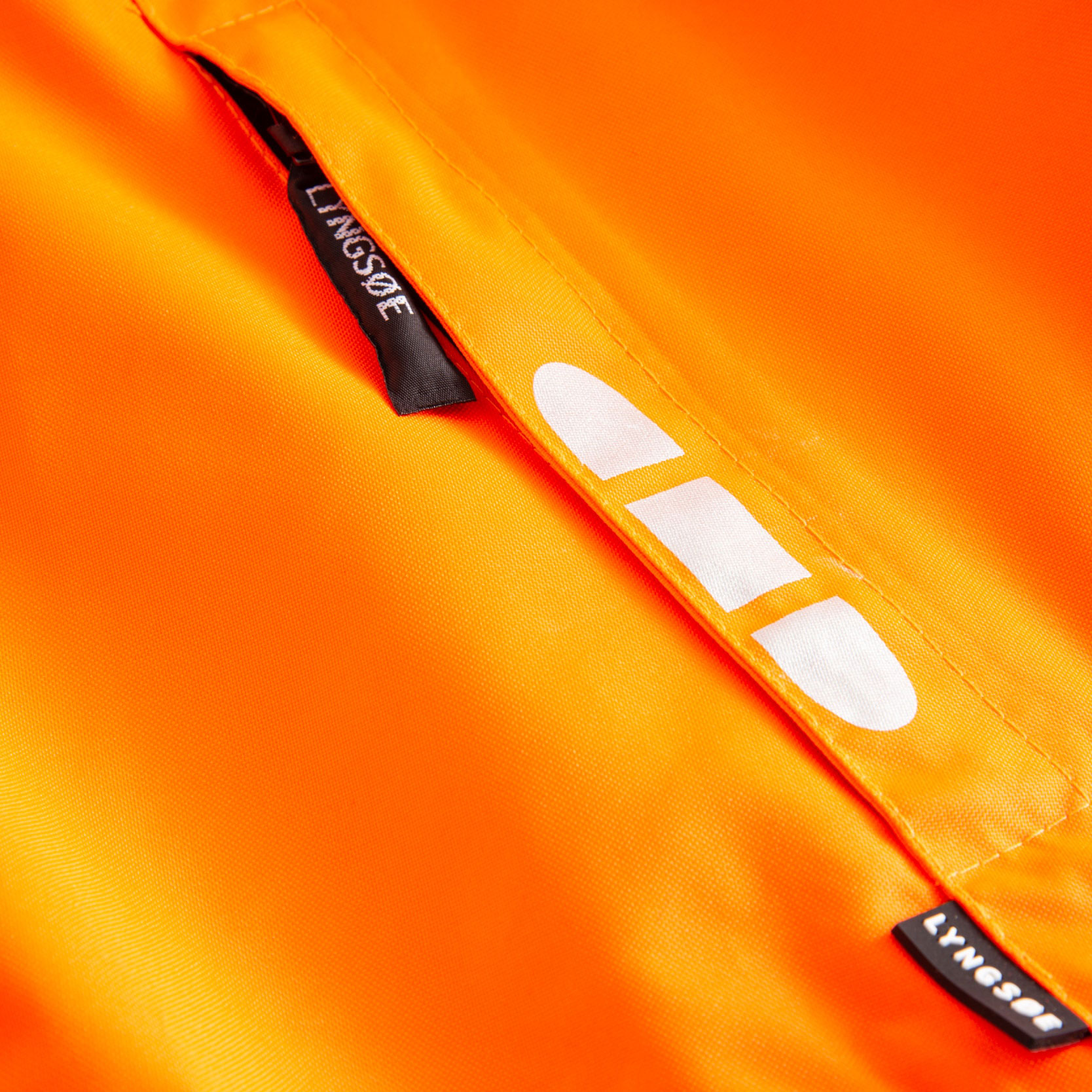 Lyngs&oslash;e skaljakke FOX6055, Hi-vis Orange, large image number 3