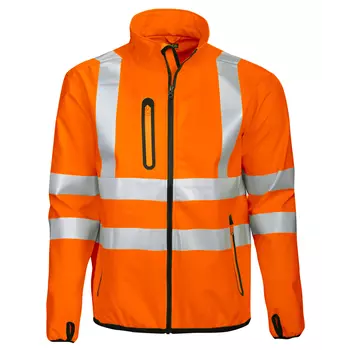 ProJob softshell jacket 6412, Hi-vis Orange