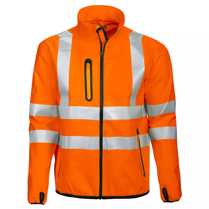 ProJob softshell jacket 6412, Hi-vis Orange, large image number 0