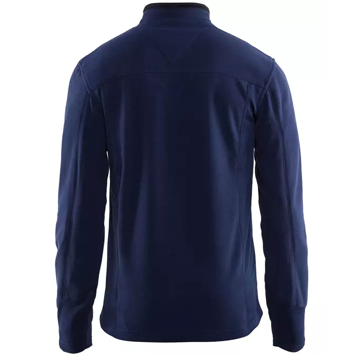 Blåkläder microfleece jacket, Marine Blue, large image number 1