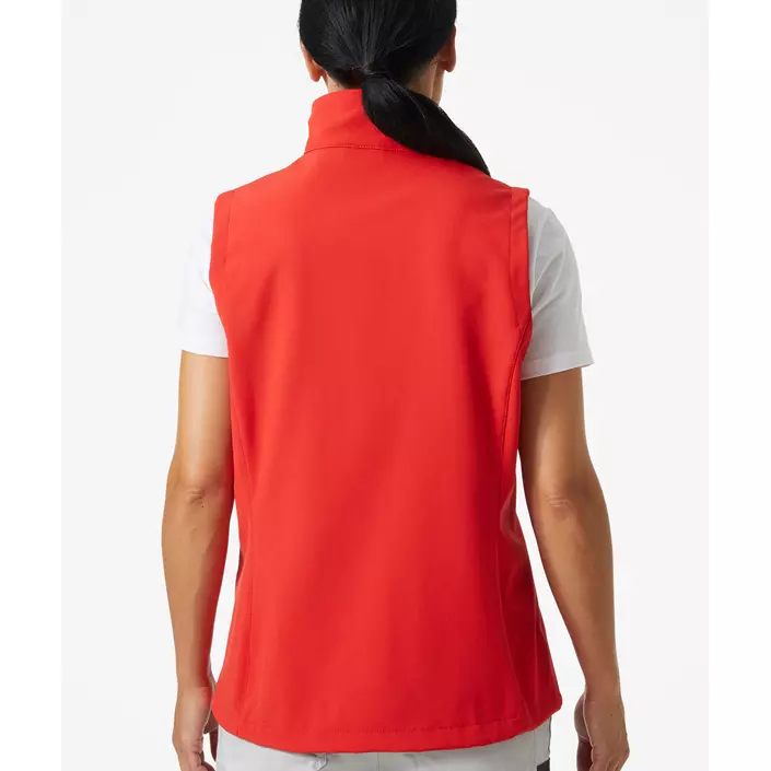 Helly Hansen Manchester 2.0 women's softshell vest, Alert red, large image number 3