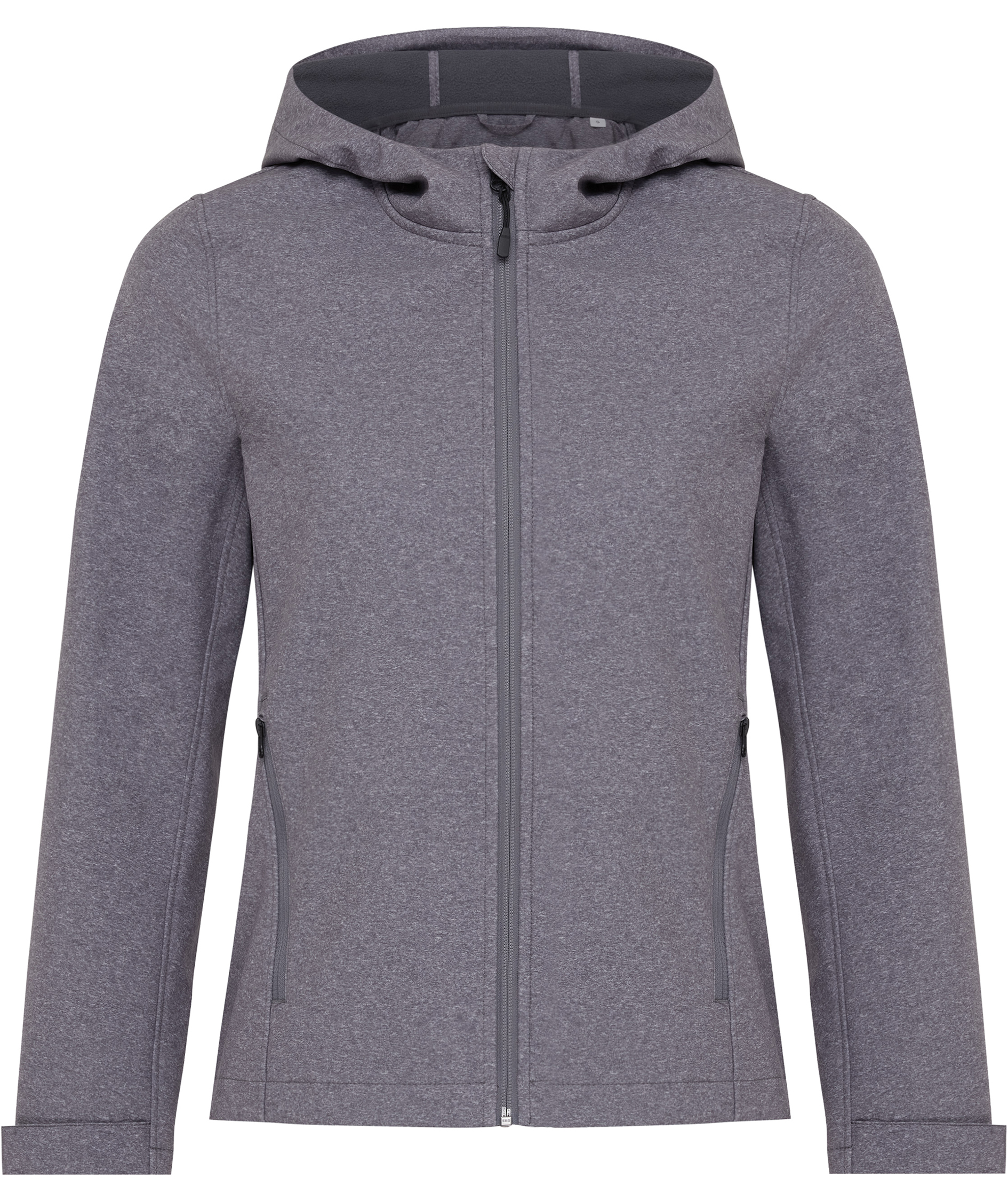 Iqoniq Makalu women's softshell jacket, Vulcano Heather Grey, Vulcano Heather Grey, swatch