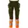 Mascot Accelerate Safe craftsman trousers Full stretch, Moss Green/Hi-Vis Orange, Moss Green/Hi-Vis Orange, swatch