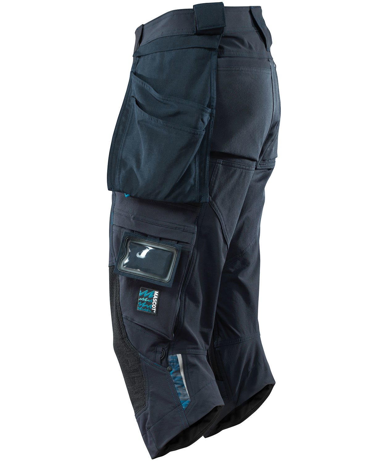 Mascot Advanced craftsman knee pants full stretch, Dark Marine Blue, large image number 1