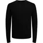 Jack & Jones Premium JPRCCMERINO stickad tröja med merinoull, Black Jack & Jones Premium JPRCCMERINO stickad tröja med merinoull