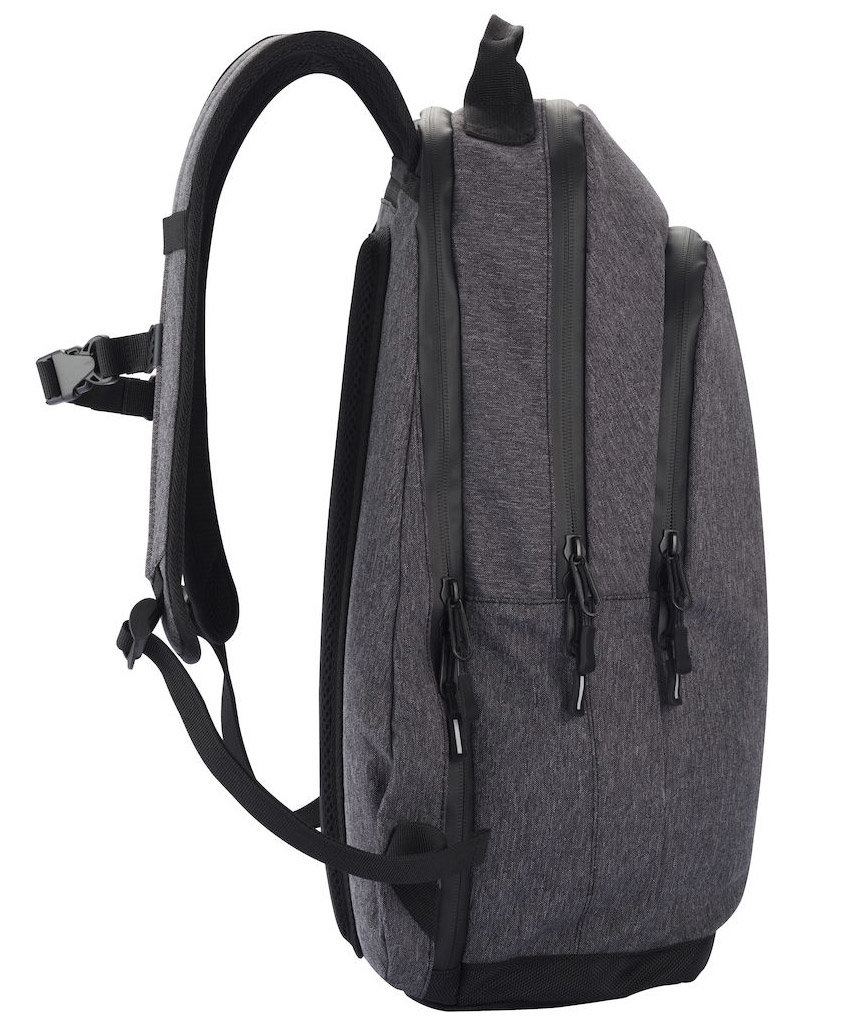 Clique City backpack 25L, Antracit Grey, Antracit Grey, large image number 3