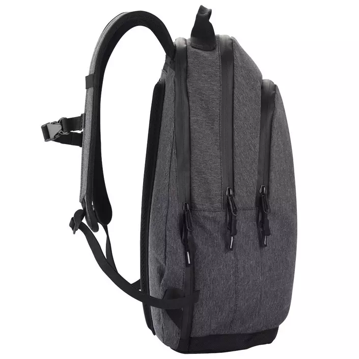 Clique City backpack 25L, Antracit Grey, Antracit Grey, large image number 3