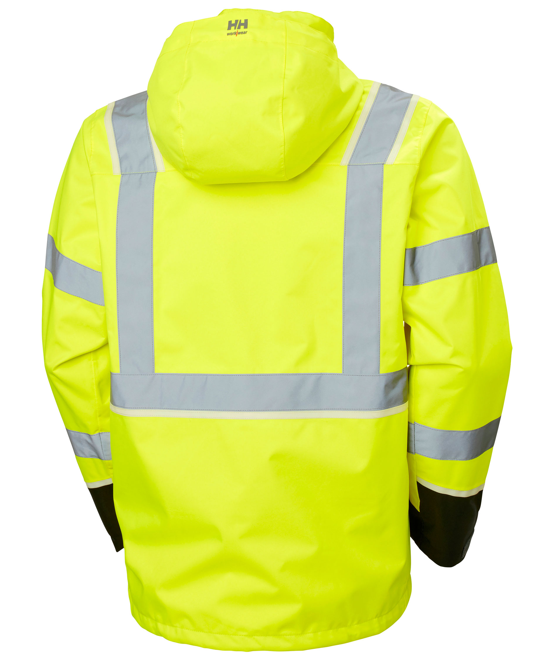 Helly Hansen UC-ME skaljakke, Hi-vis Gul/Ebony, large image number 4