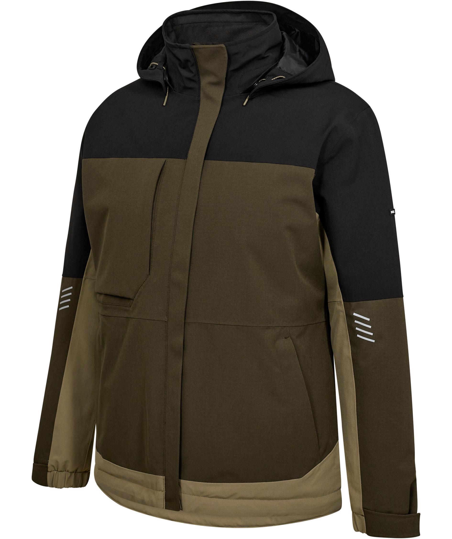 Engel Entire women's winter jacket, Forest Green/Black, large image number 5