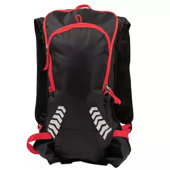 Momenti Hydration backpack 7L, Black/Red