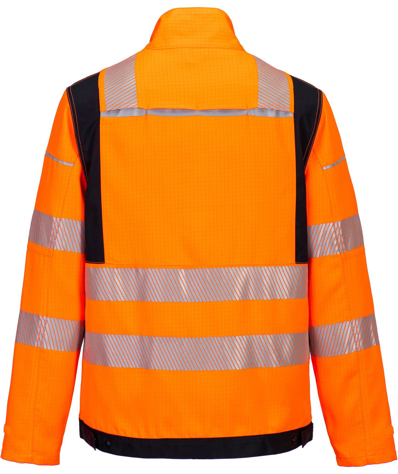Portwest PW3 Modaflame HVO arbeidsjakke, Hi-Vis Oransje/Svart, large image number 1
