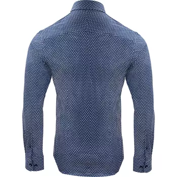 J. Harvest & Frost Piqué Indigo Bow 131 slim fit skjorte