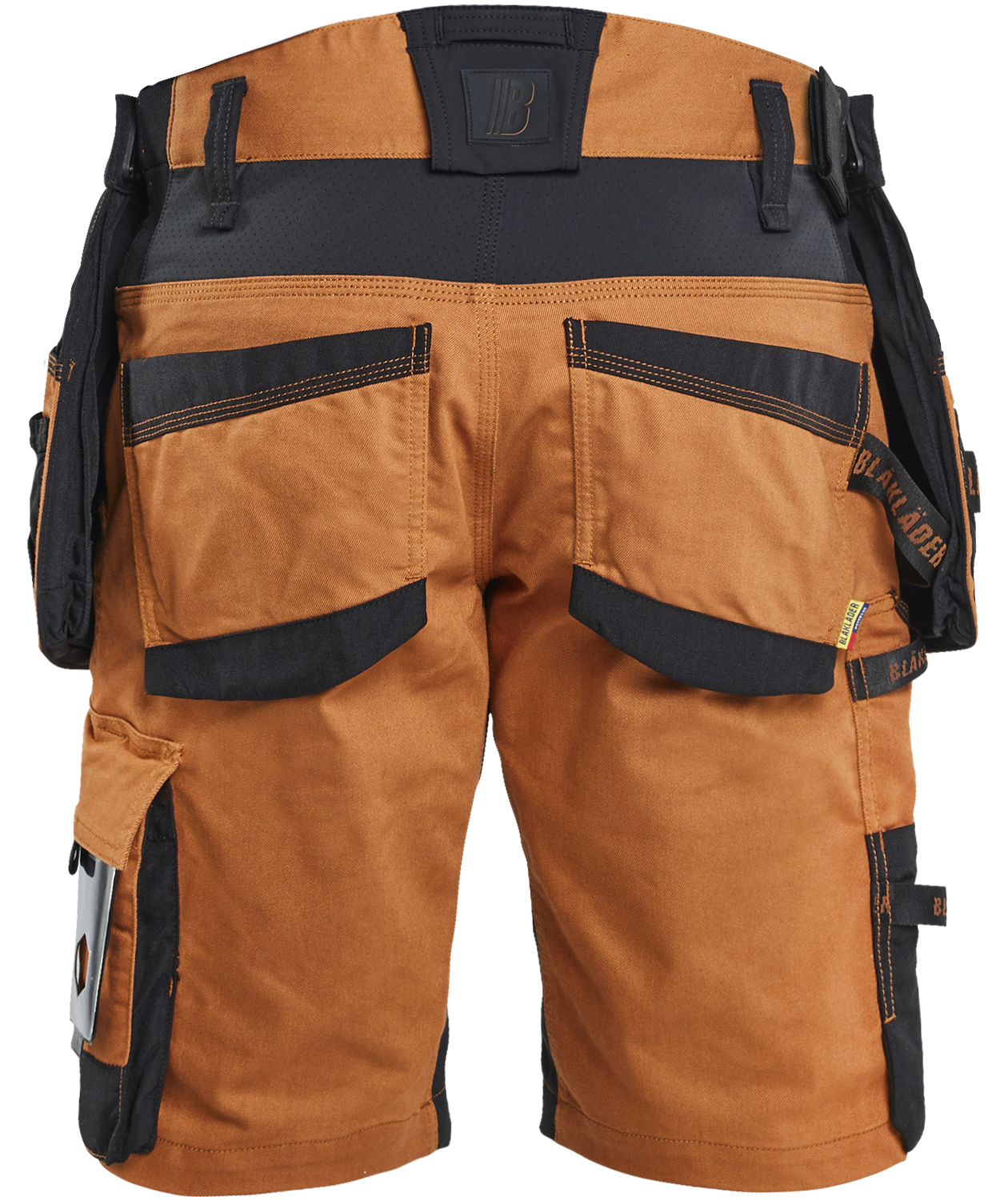 Bl&aring;kl&auml;der Striker craftsman shorts, Rust/black, large image number 1