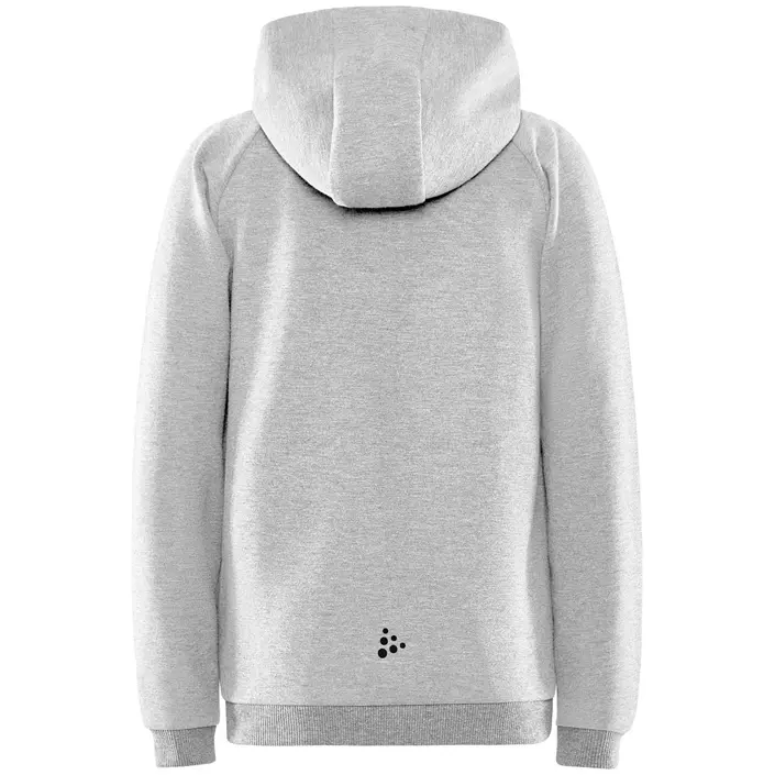 Craft Core Soul Full Zip hoodie for kids, Grey Melange, large image number 2