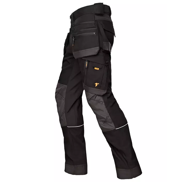 Timbra Classic craftsman trousers, Black, large image number 3