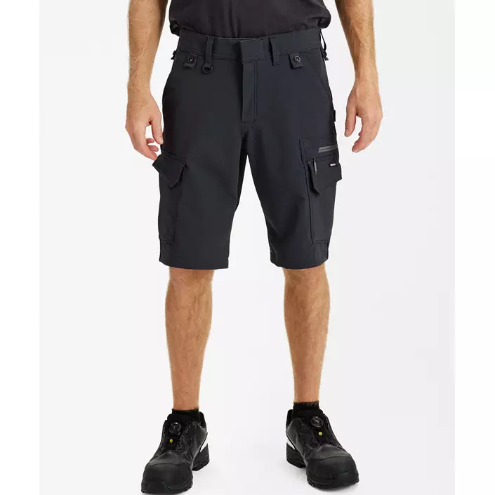 Engel Entire shorts full stretch, Anthracite Grey/Black, large image number 1