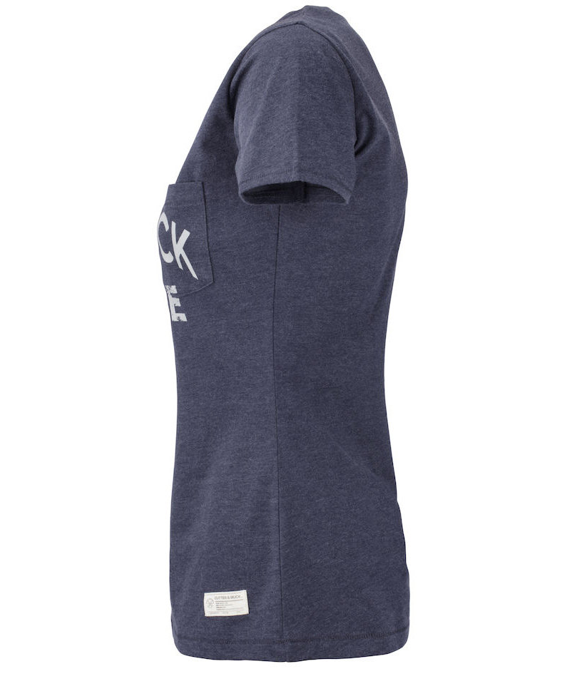 Cutter & Buck Pacific City women's T-shirt , Denim Melange, large image number 3