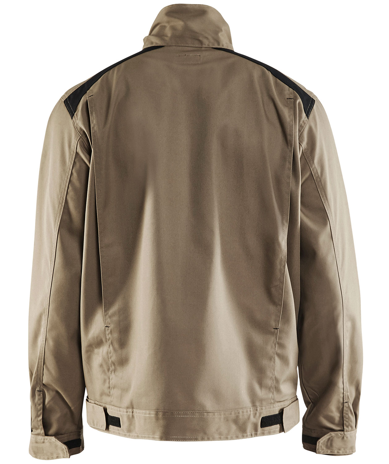 Bl&aring;kl&auml;der industrijacka 4054, Khaki/Svart