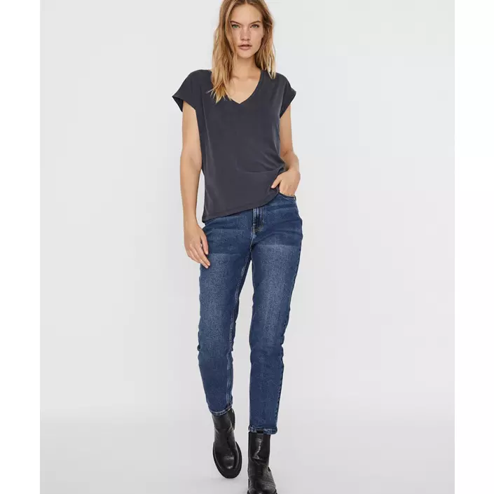 Vero Moda VMFILLI dame T-shirt, Ombre Blue, large image number 4